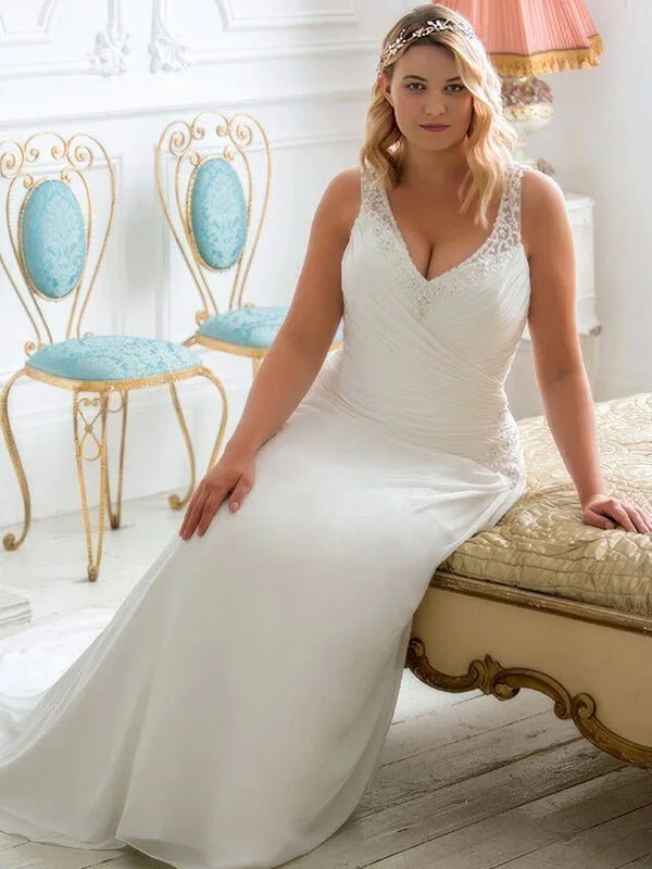 Robe de mariage grande taille - Vue principale