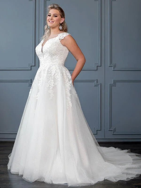 Robe de Mariée 2022 Grande Taille - Vue principale