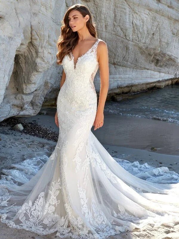 Robe de mariée 2023 sirène - Vue principale