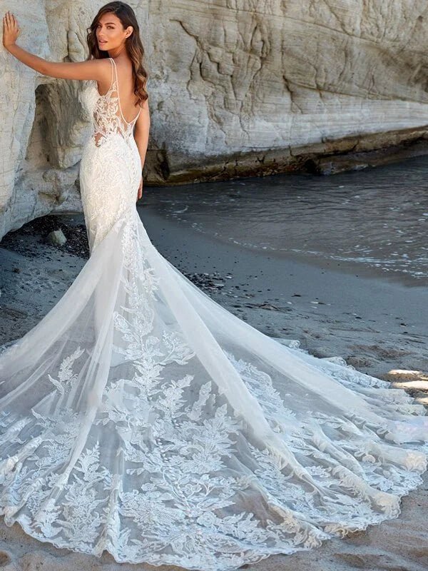 Robe mariée dentelle sirene hotsell