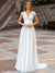 robe mariée Champetre fluide
