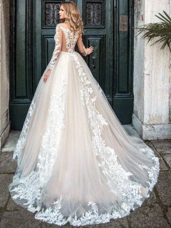 Robe de mariee boheme manches longues MARIAGE ETERNEL