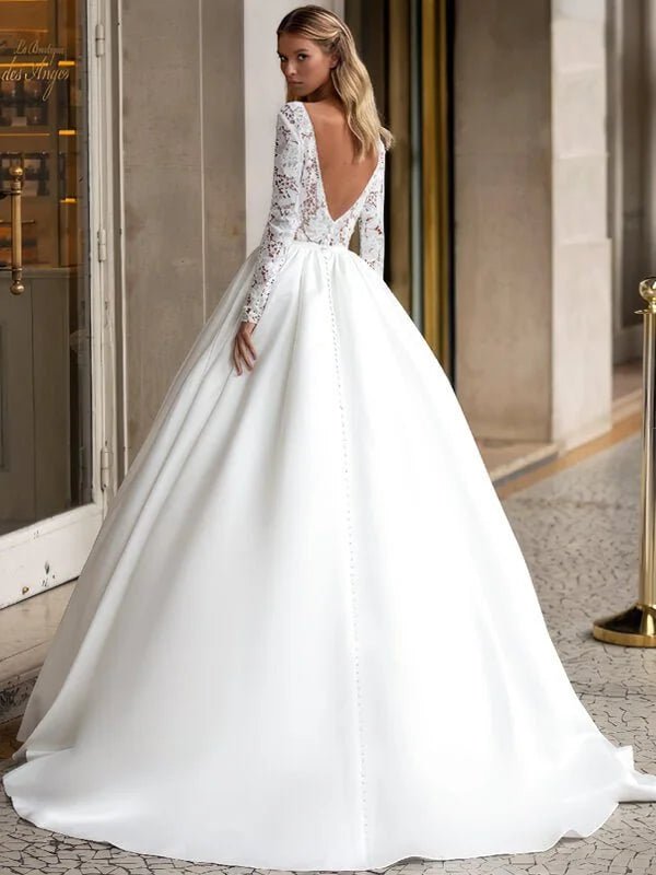 Robe de mariage bohème princesse