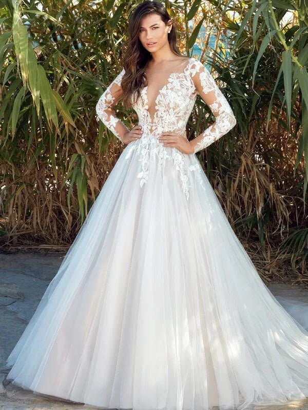 Robe de mariée boho chic - Vue principale