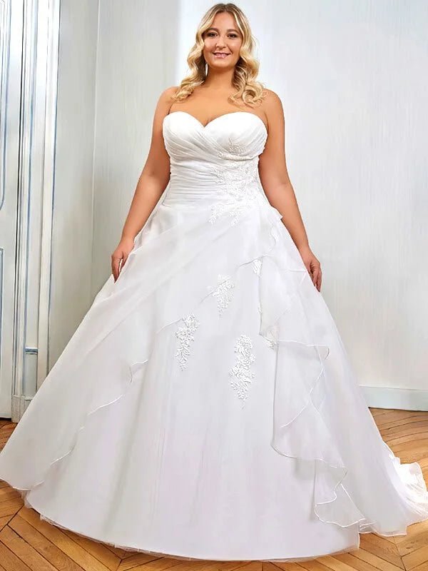 Robe de Mariée Bustier Curvy