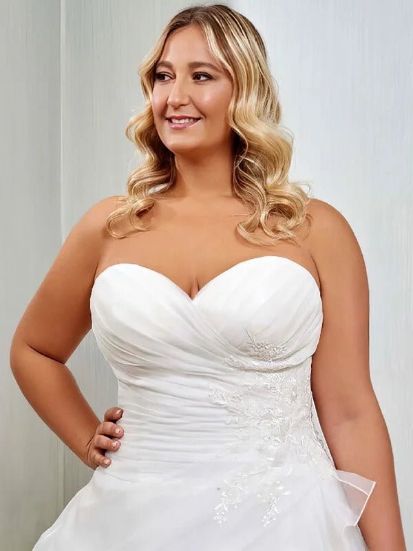 Robe de Mariée Bustier Curvy