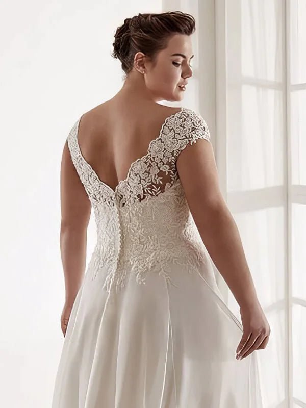 Robe de Mariée Bustier Grande Taille