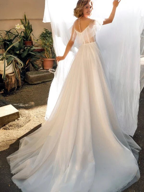 Robe de Mariee Champetre Ete MARIAGE ETERNEL