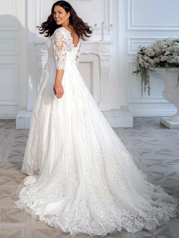 Robe mariage champetre grande taille
