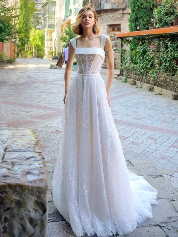 Robe de Mariee Champetre Romantique MARIAGE ETERNEL