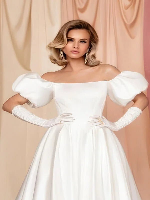 Robe de Mariée Chic en Satin