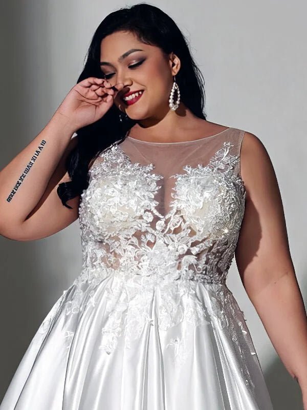 Robe Mariée Chic Taille Plus