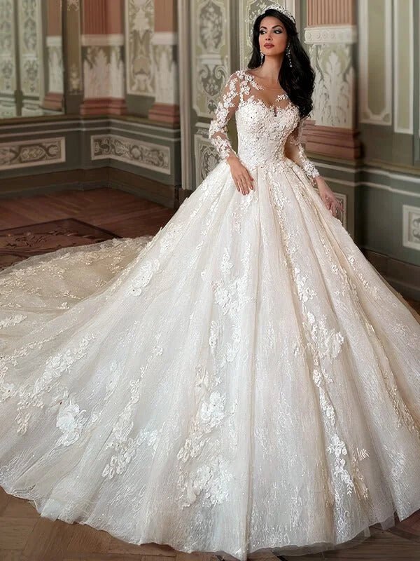 Robe de Mariee de Luxe Princesse