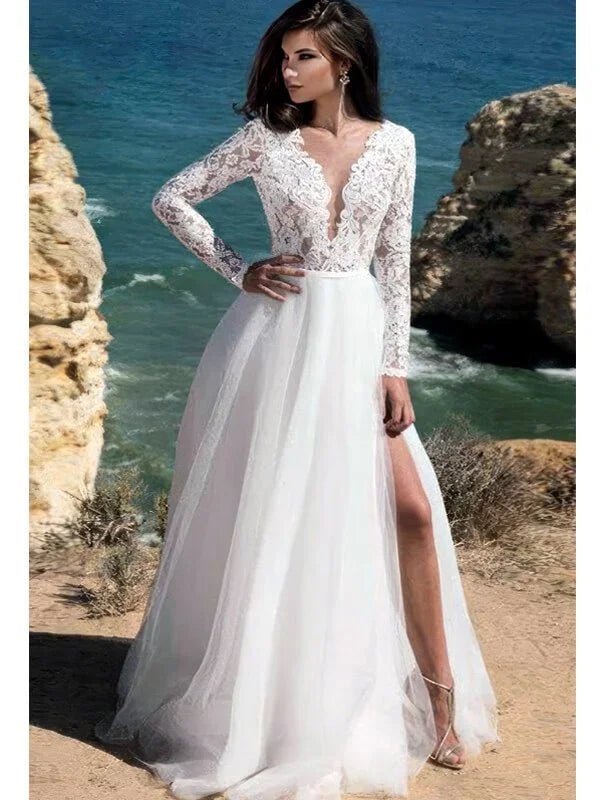 Robe de mariée de plage