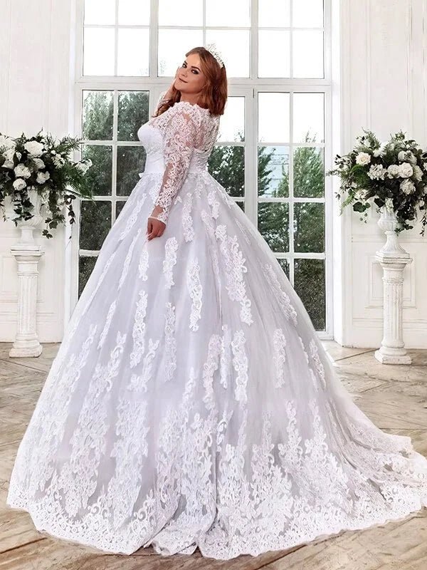 Robe de Mariée Dentelle plus-size