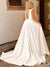 Robe de Mariée en Satin Curvy