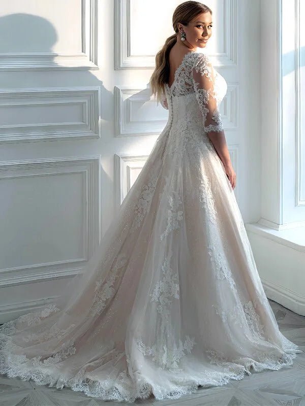 Robe mariée grande taille bohème