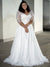 Robe mariée Grande Taille Manches 3-4