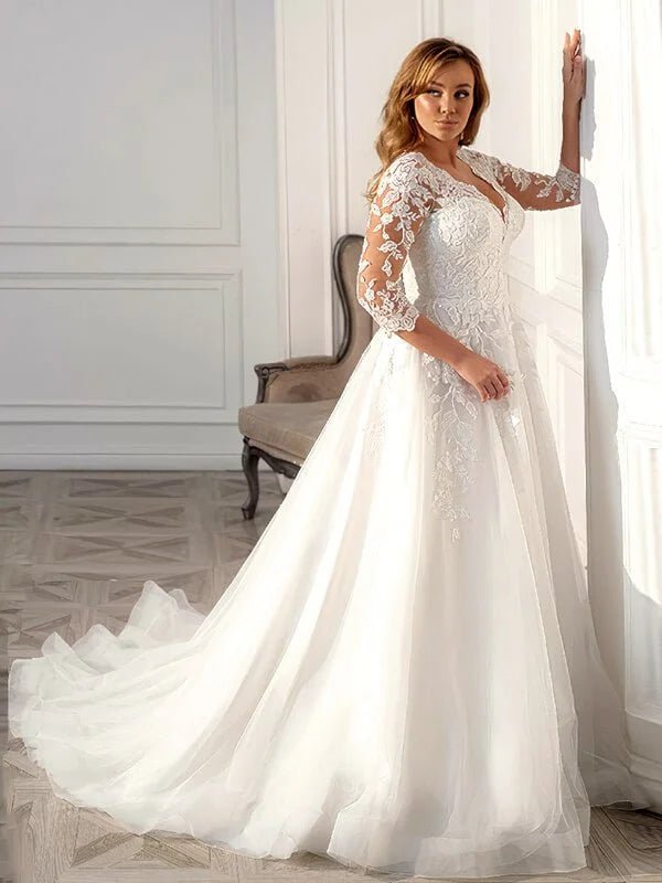 Robe de mariée grande taille paris - Vue principale