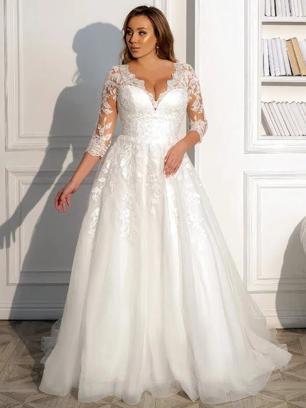 Robe mariée grande taille paris