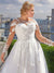 Robe de Mariée Manches Longues Curvy