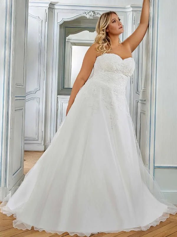 Robe de Mariée pour Ronde - Vue principale