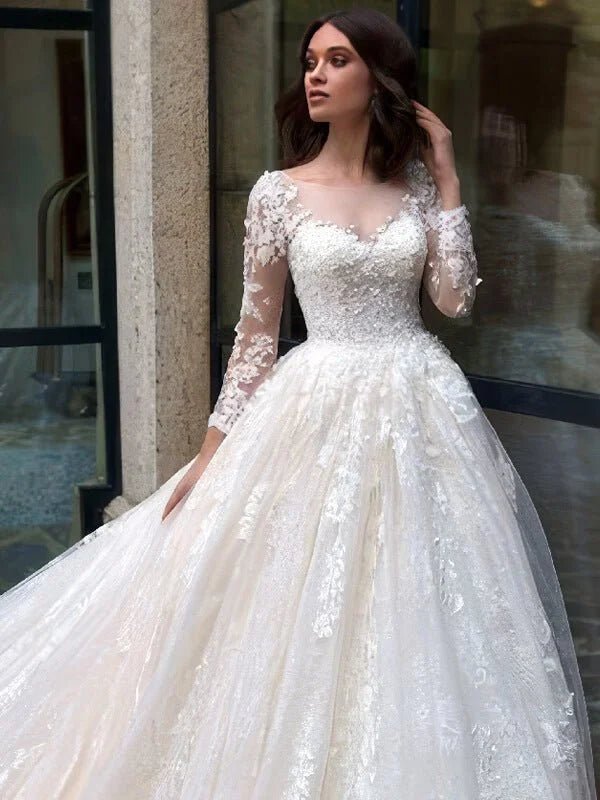 Brillant Robe de Mariée Princesse