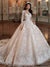 Robe de Mariée Princesse Manches Longues