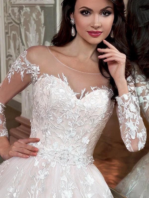 Robe de Mariée Princesse Scintillante
