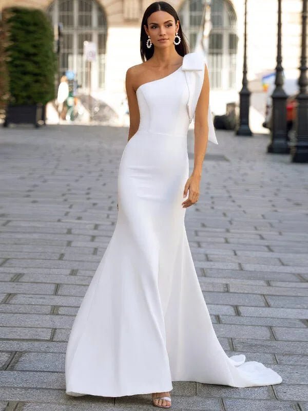 Robe de mariée sirène satin - Vue principale