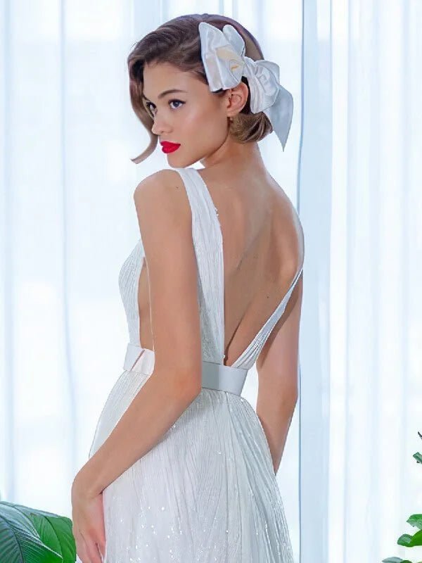 Robe de Mariage Trapeze Chic femme