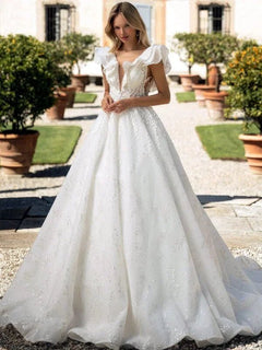 Robe de mariee trapeze dentelle