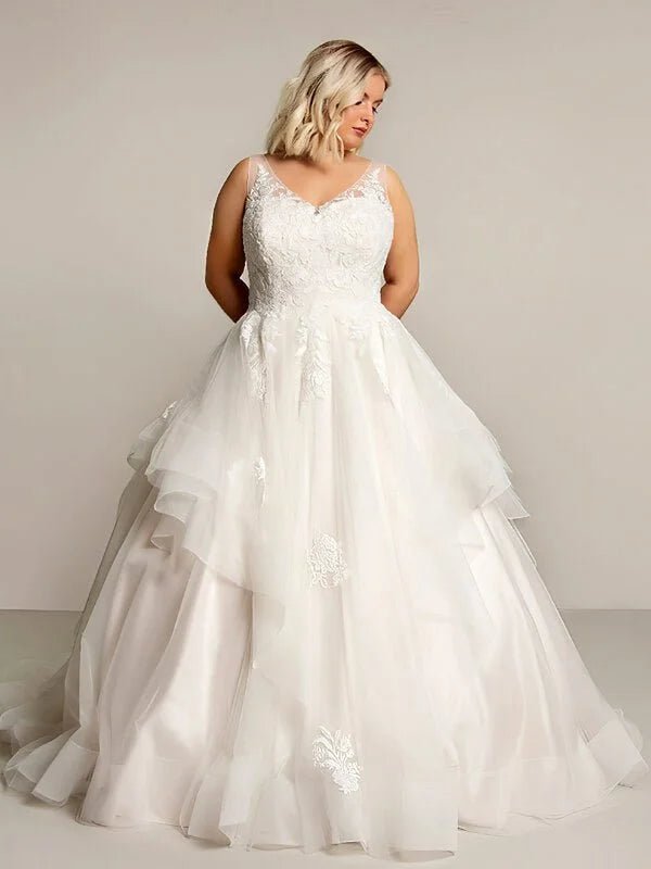 Robe Femme Ronde pour Mariage - Vue principale