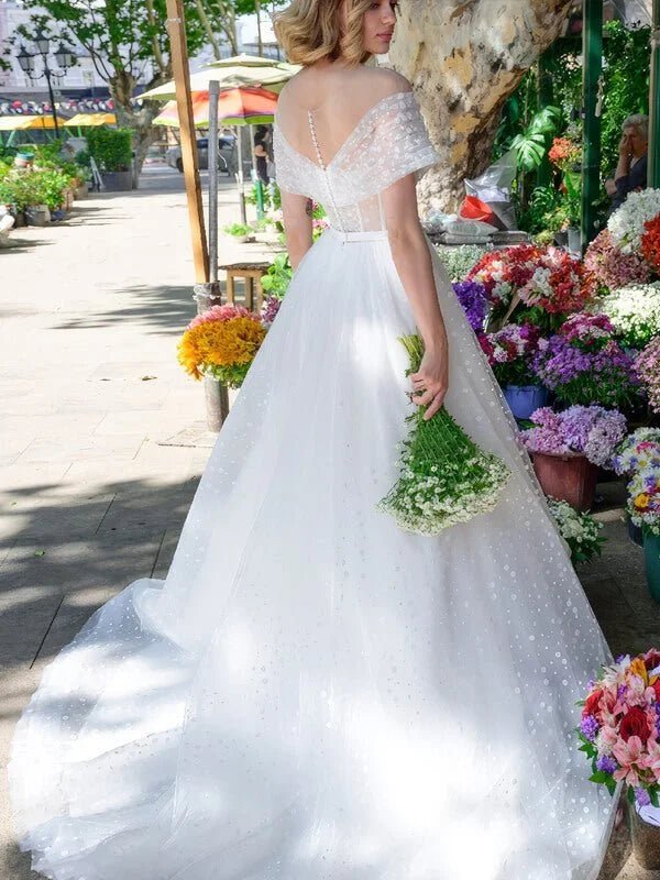 Robe de Mariage Boheme Chic Feminine