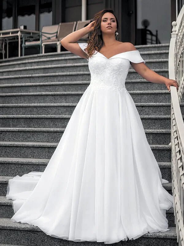 Robe Mariée Grande Taille 2020 - Vue principale