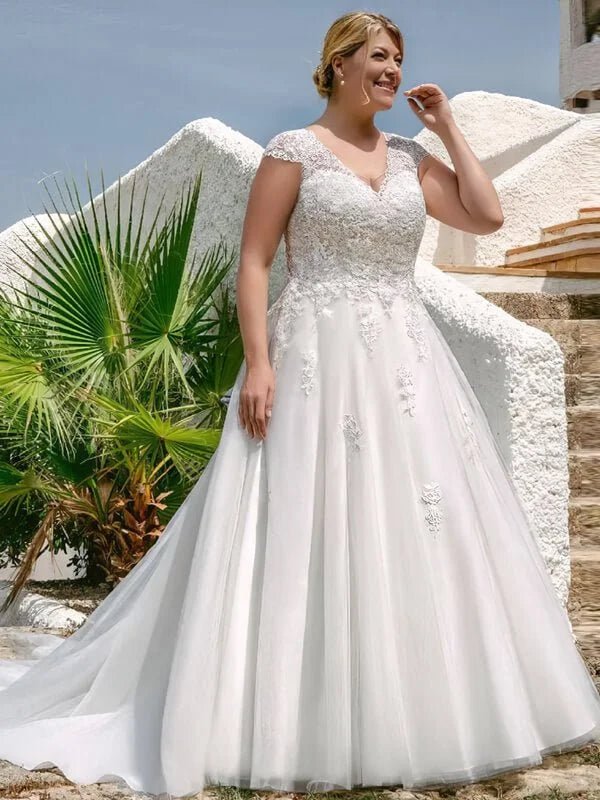 Robe Mariée Grande Taille Dentelle