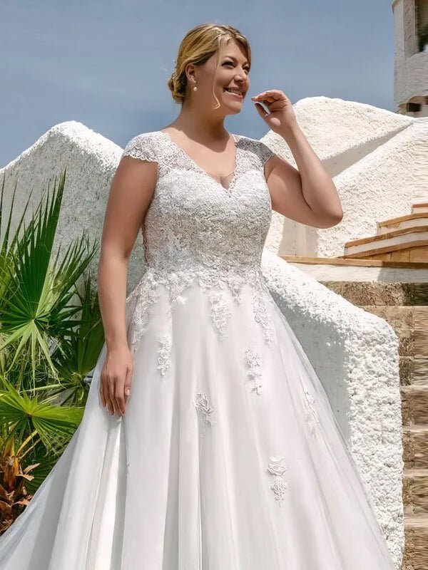 Robe Mariée Grande Taille Dentelle