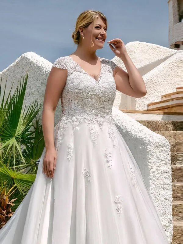 Robe Mariee Grande Taille Dentelle