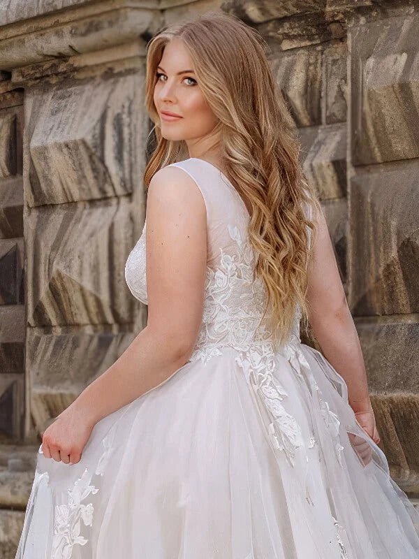 Robe de Mariage pour Femme Ronde