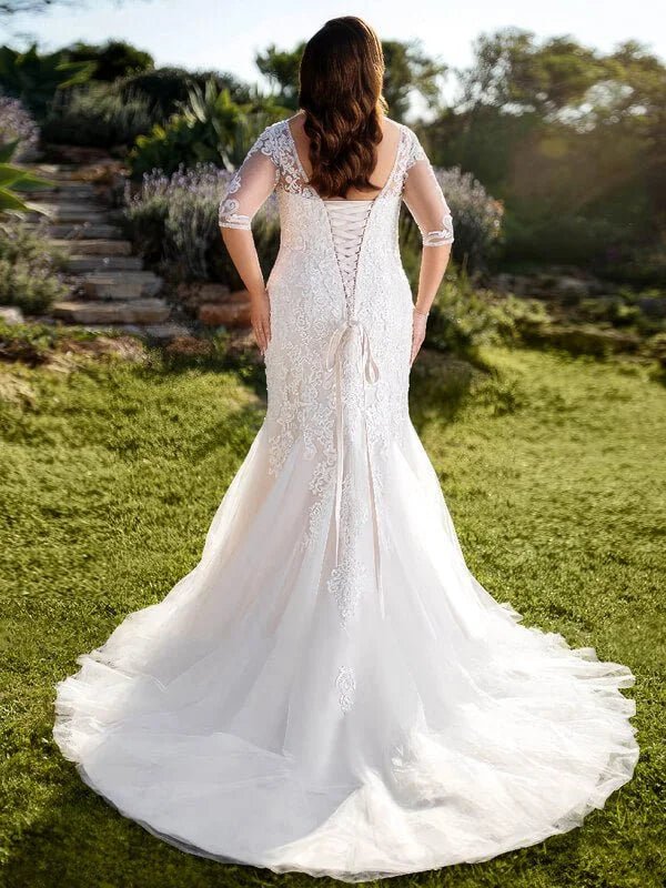 Robe Mariée Sirène Grande Taille