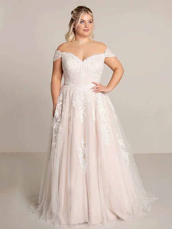 Robe pour Mariage Grande Taille - Vue principale