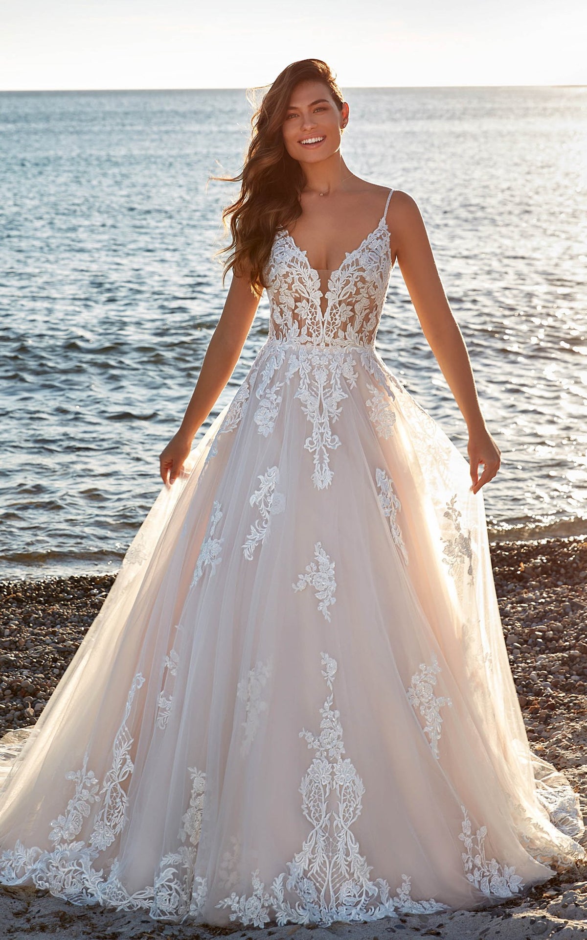 Robe de Mariée Bohème Chic Décontracté