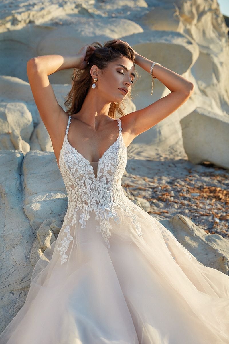 Robe de Mariée Romantique Glamour