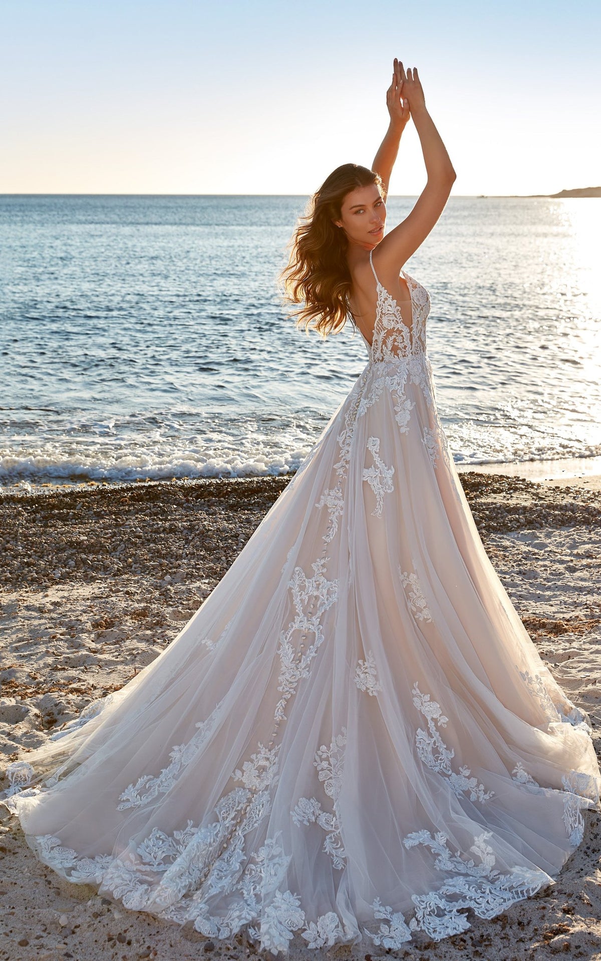 Robe de Mariée Bohème Chic Décontracté