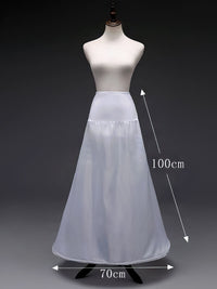 Thumbnail for Jupon pour robe de mariée fluide