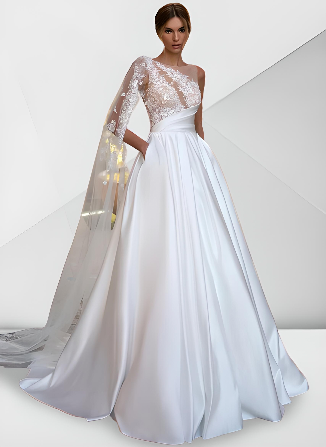 Robe de mariée princesse luxe